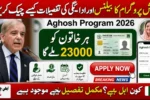 Aghosh Program Online Check Punjab by CNIC Login